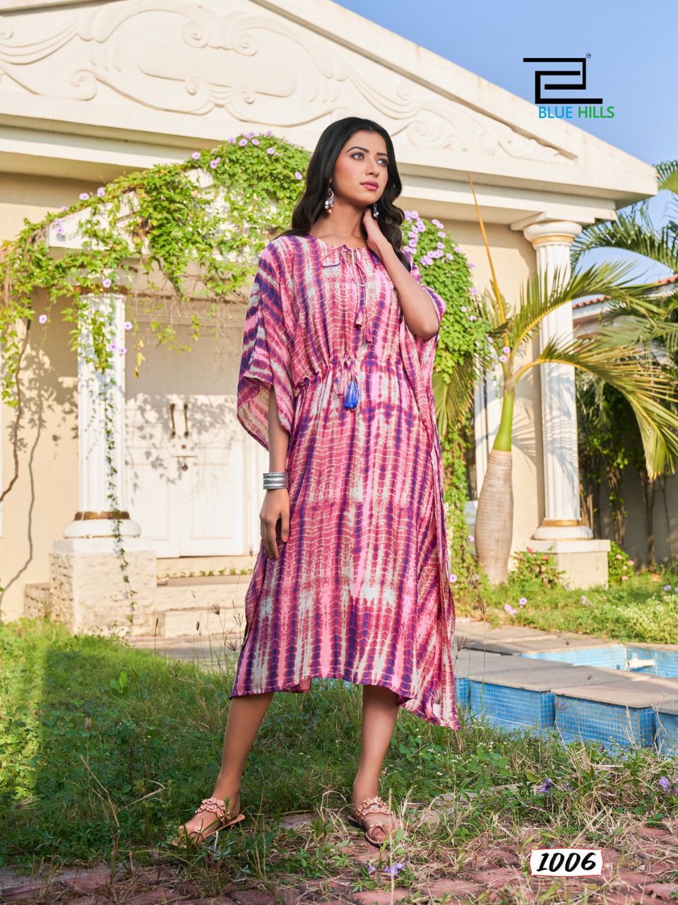 Blue Hills Stare Latest Designer Kaftan Kurti Collection